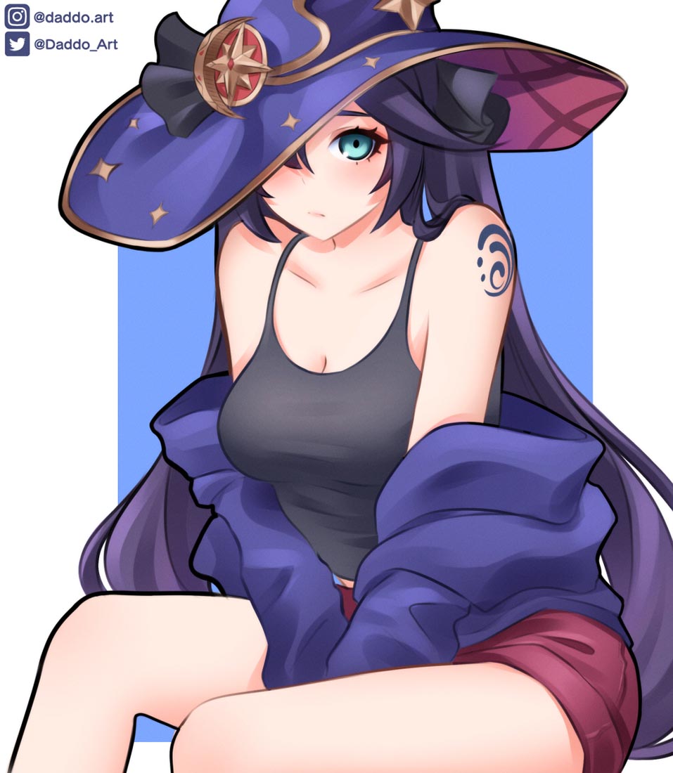 二次元美少女同人图#晚安原神【210920】