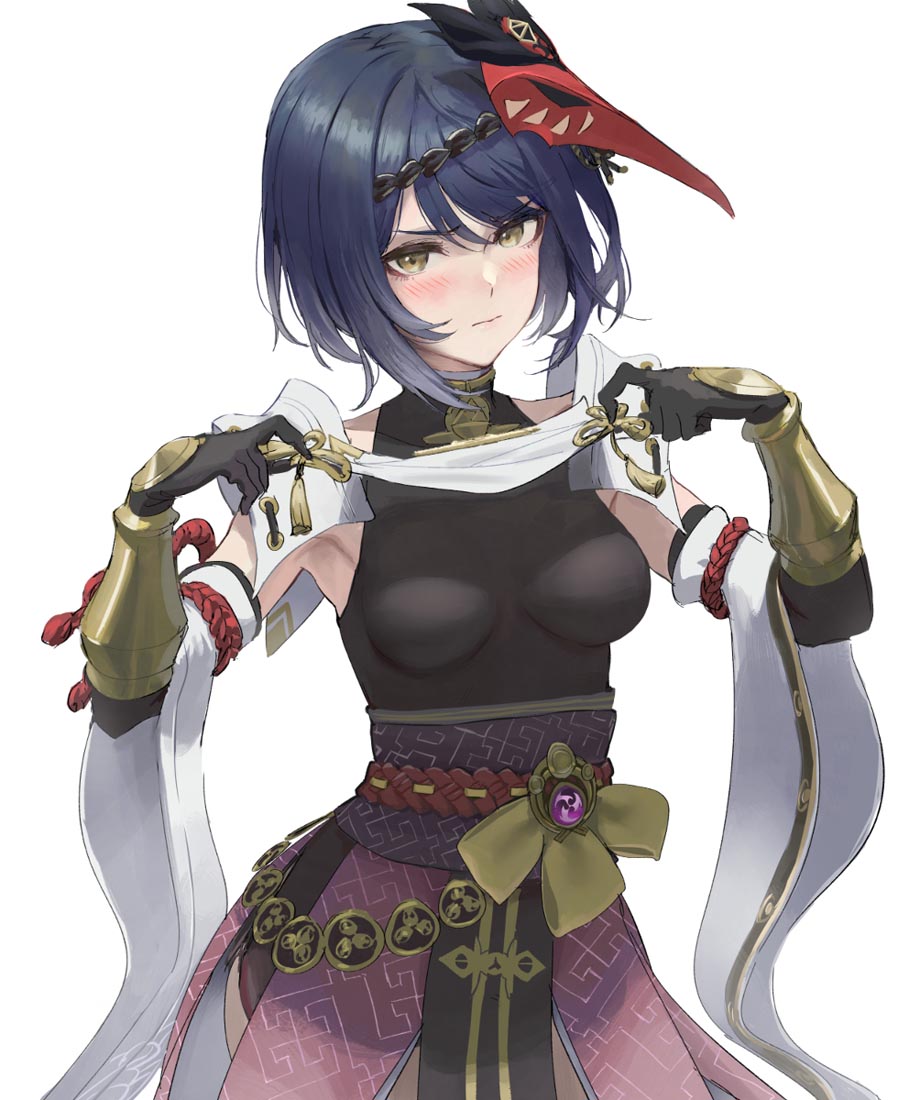 二次元美少女游戏插画#早安原神【210921】