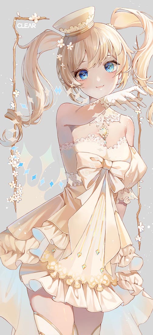 二次元美少女游戏插画#午安原神【210921】