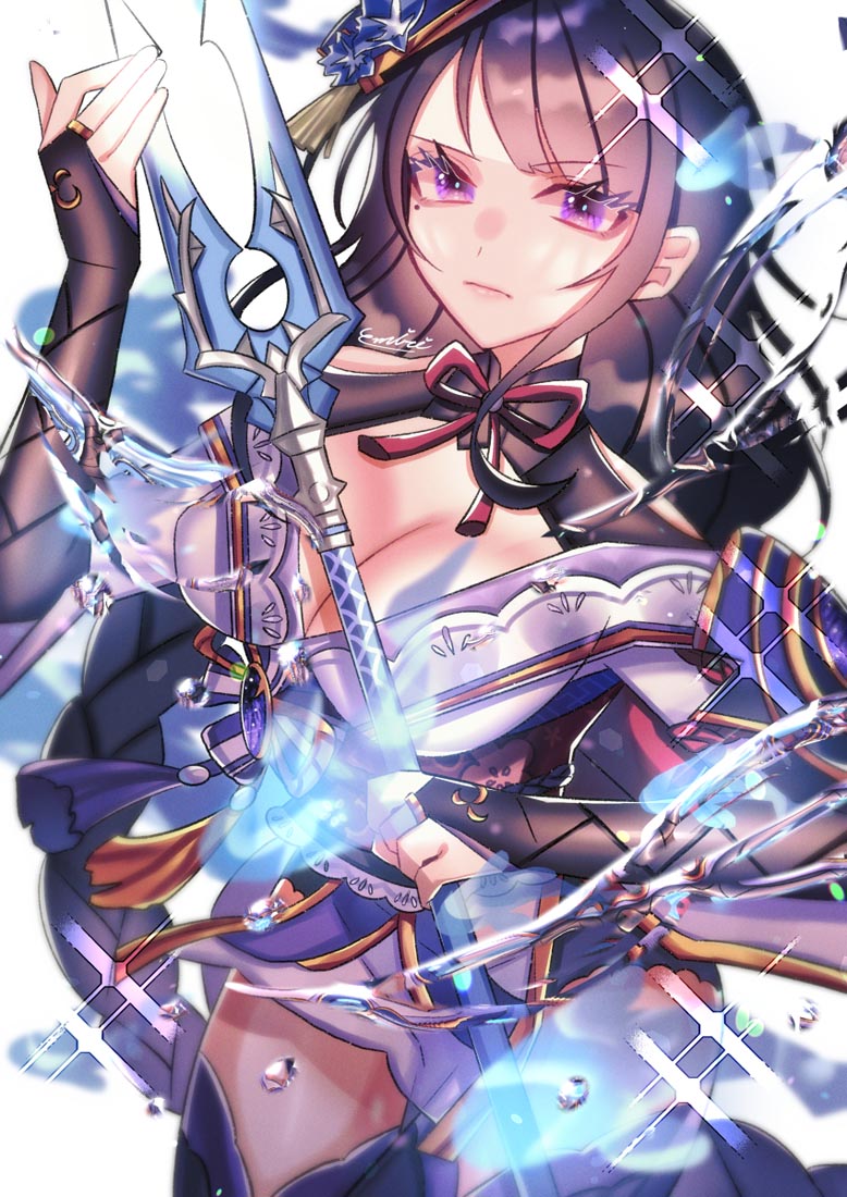 二次元美少女游戏插画#晚安原神【210921】