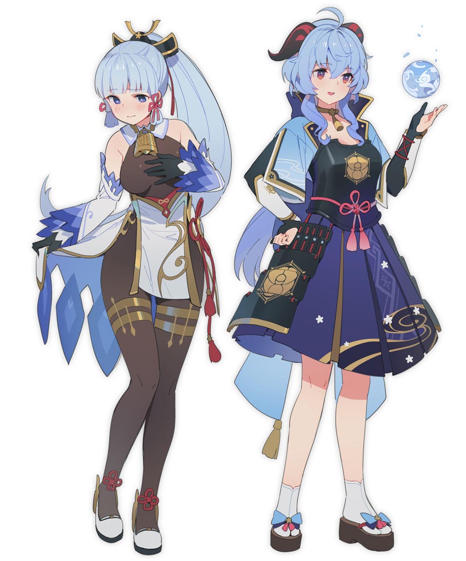 游戏同人图#午安原神【210925】