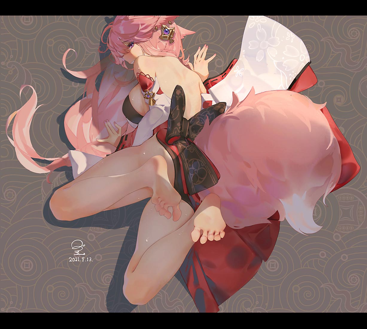 游戏同人图#午安原神【210926】