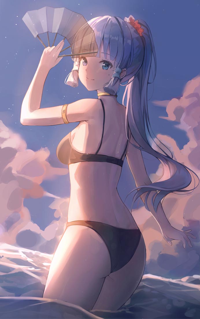 二次元同人插画#晚安原神【210930】
