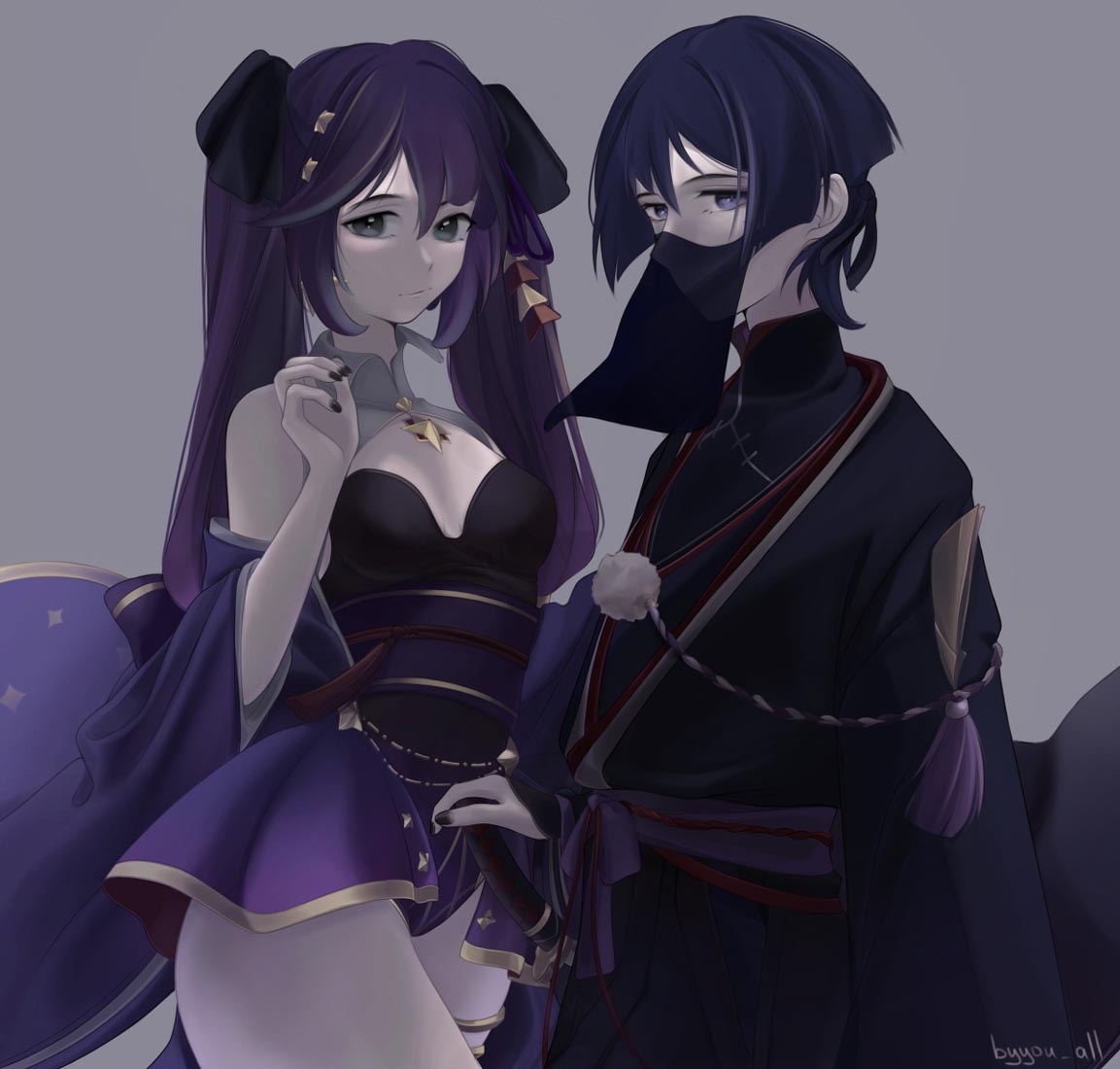 二次元同人插画#午安原神【211001】