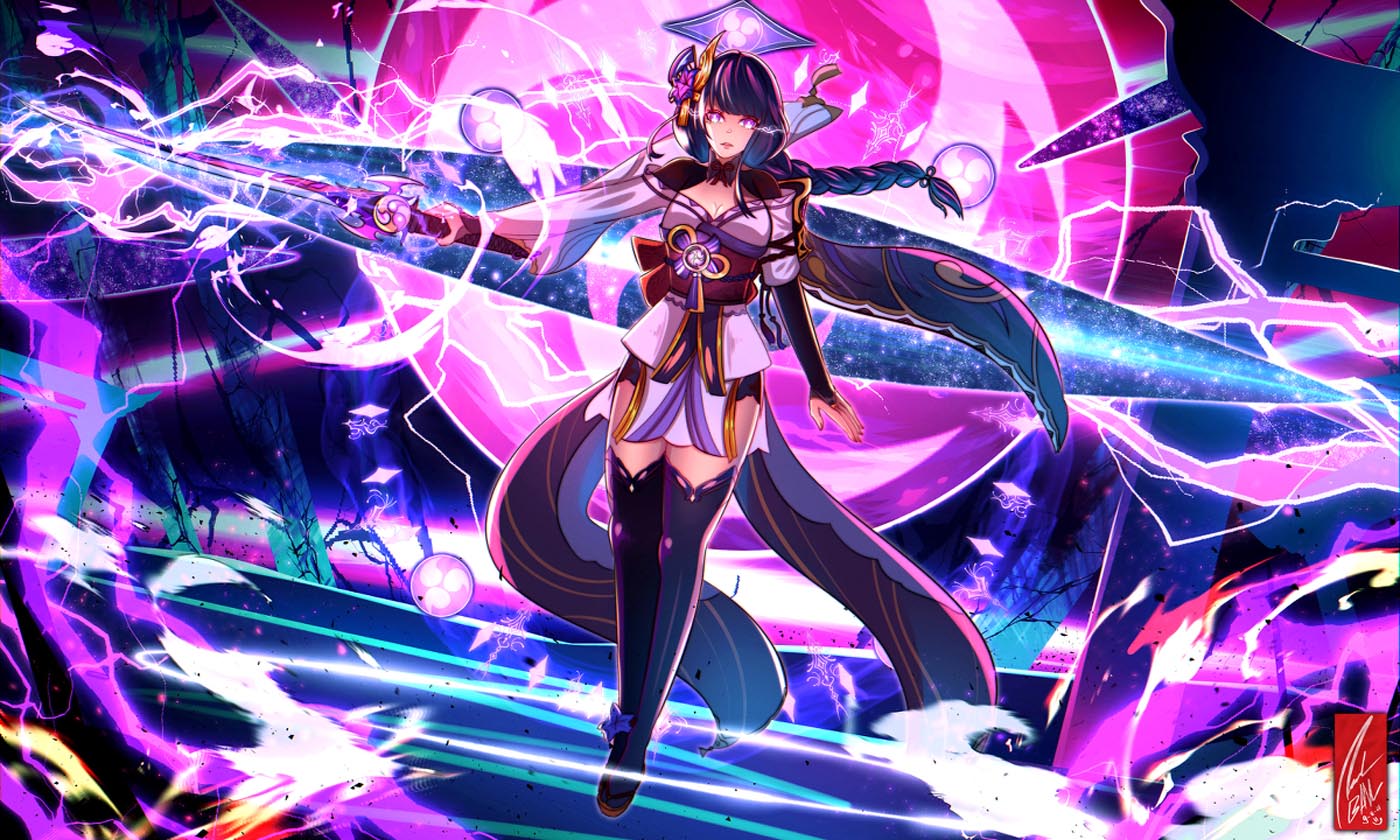 二次元同人插画#午安原神【211001】