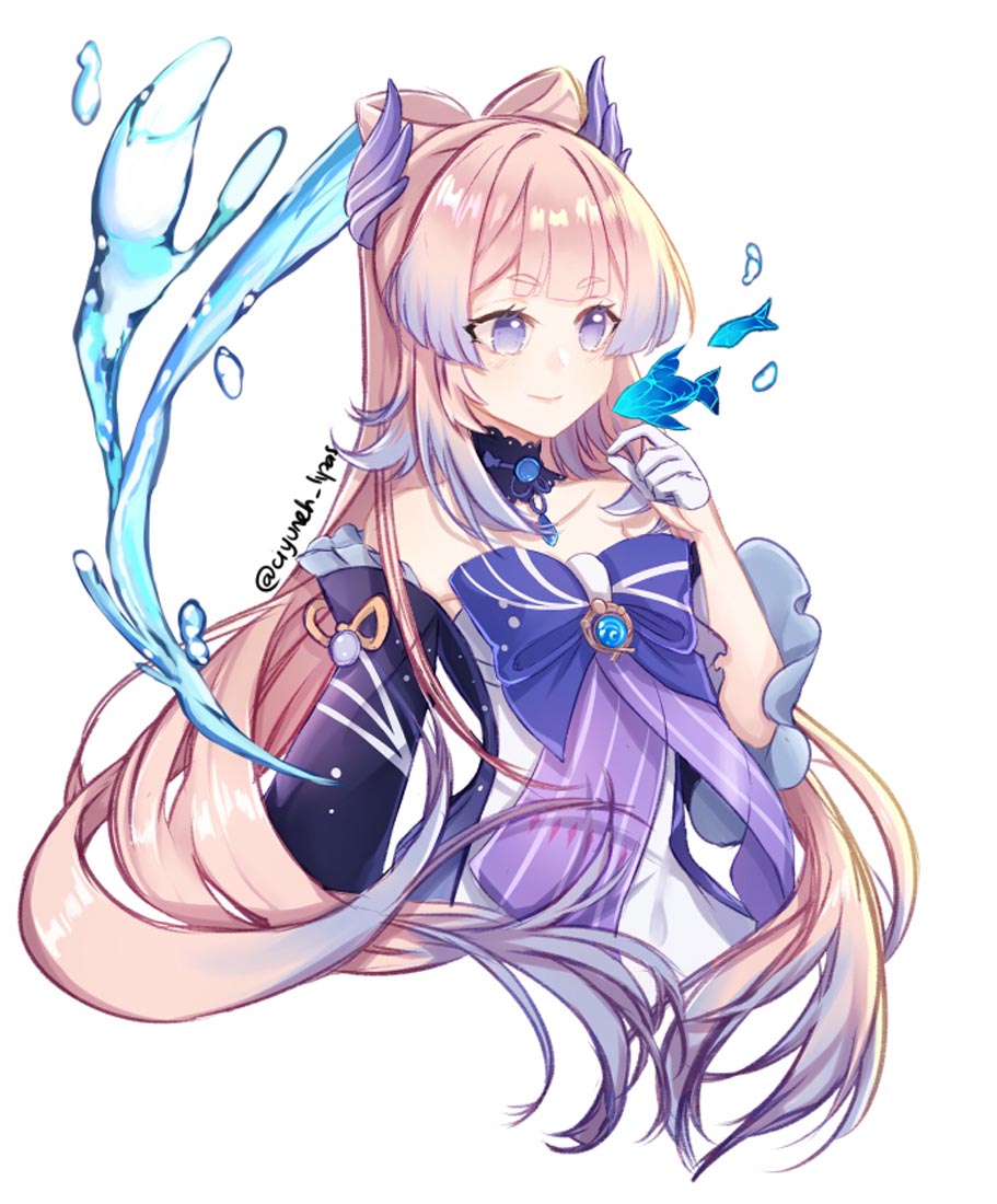 二次元同人插画#午安原神【211001】