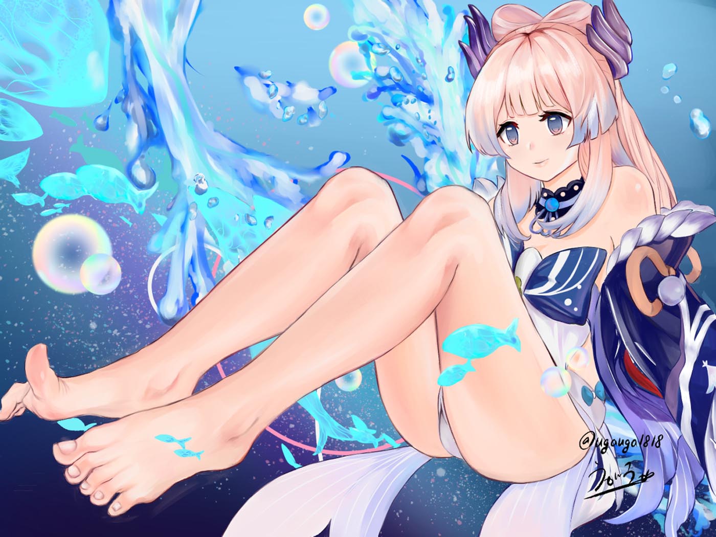 美少女同人图#晚安原神【211002】