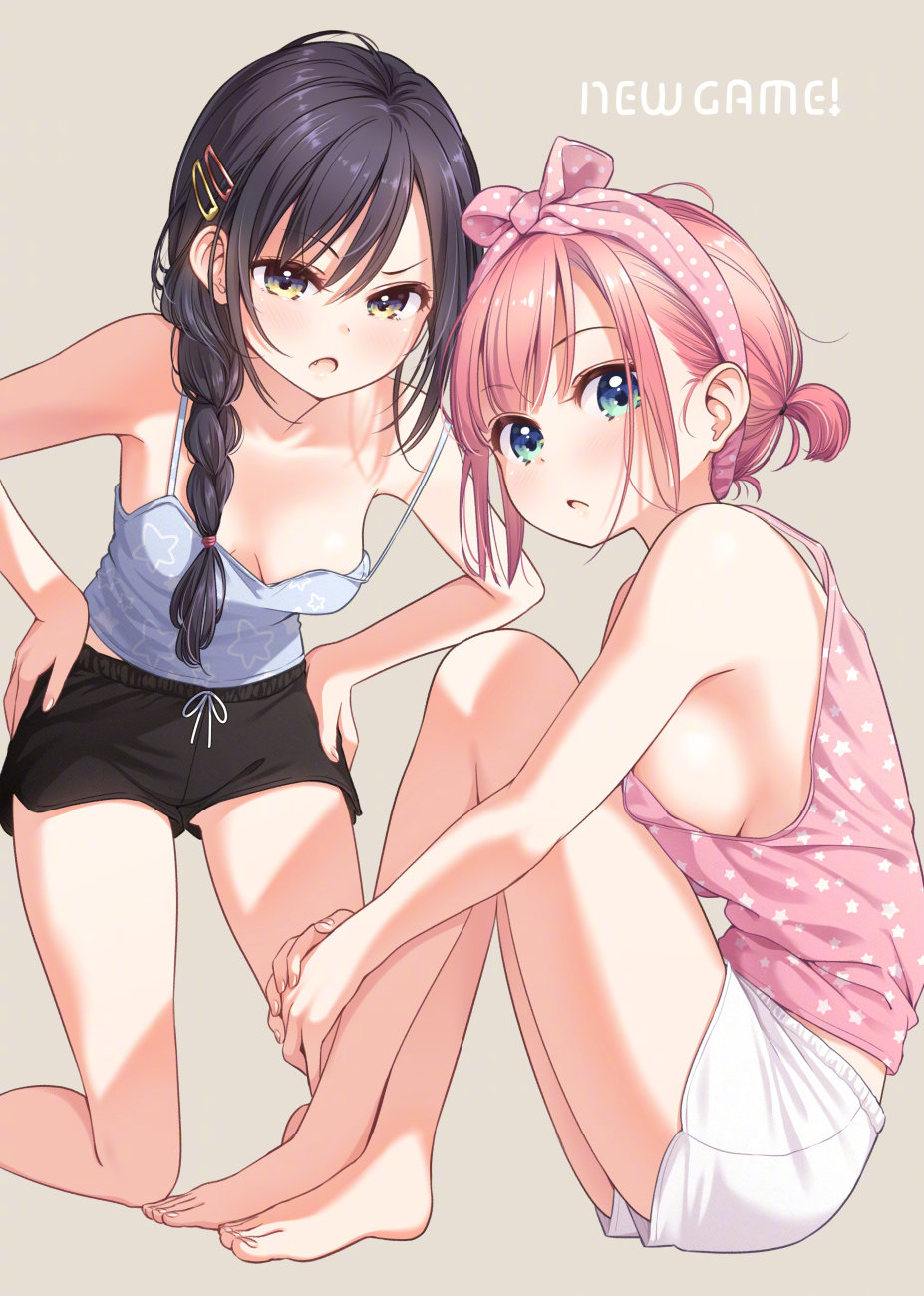画集：「NEW GAME!」第13卷画集特典插画【得能正太郎】