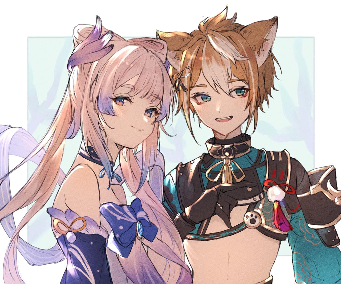 美少女同人图#午安原神【211003】
