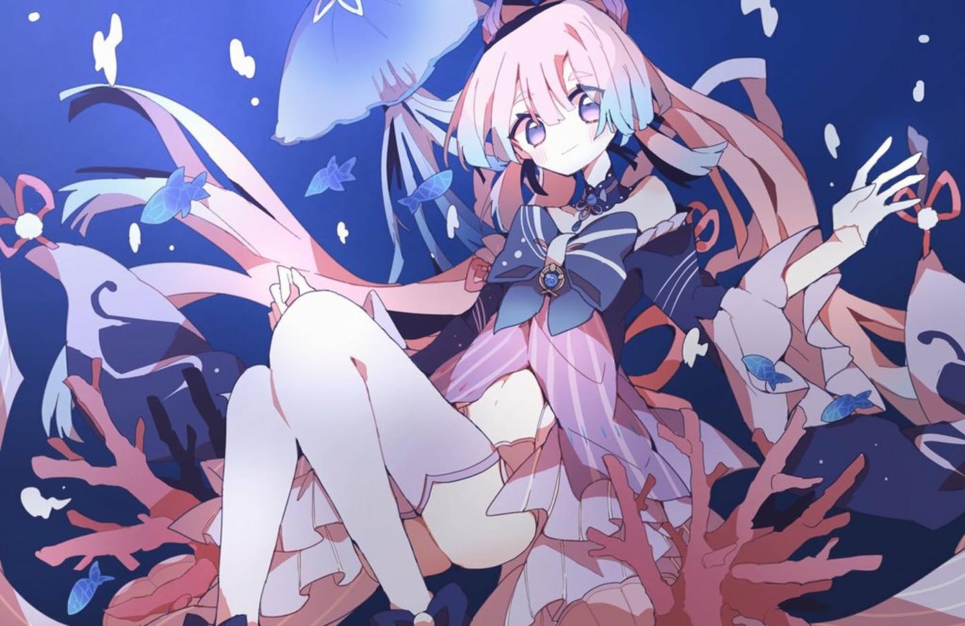 美少女同人图#晚安原神【211003】