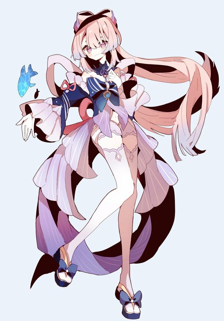 美少女同人图#晚安原神【211003】