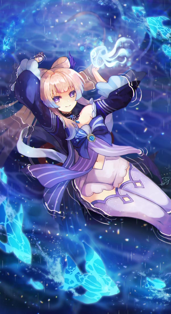 美少女同人图#晚安原神【211003】