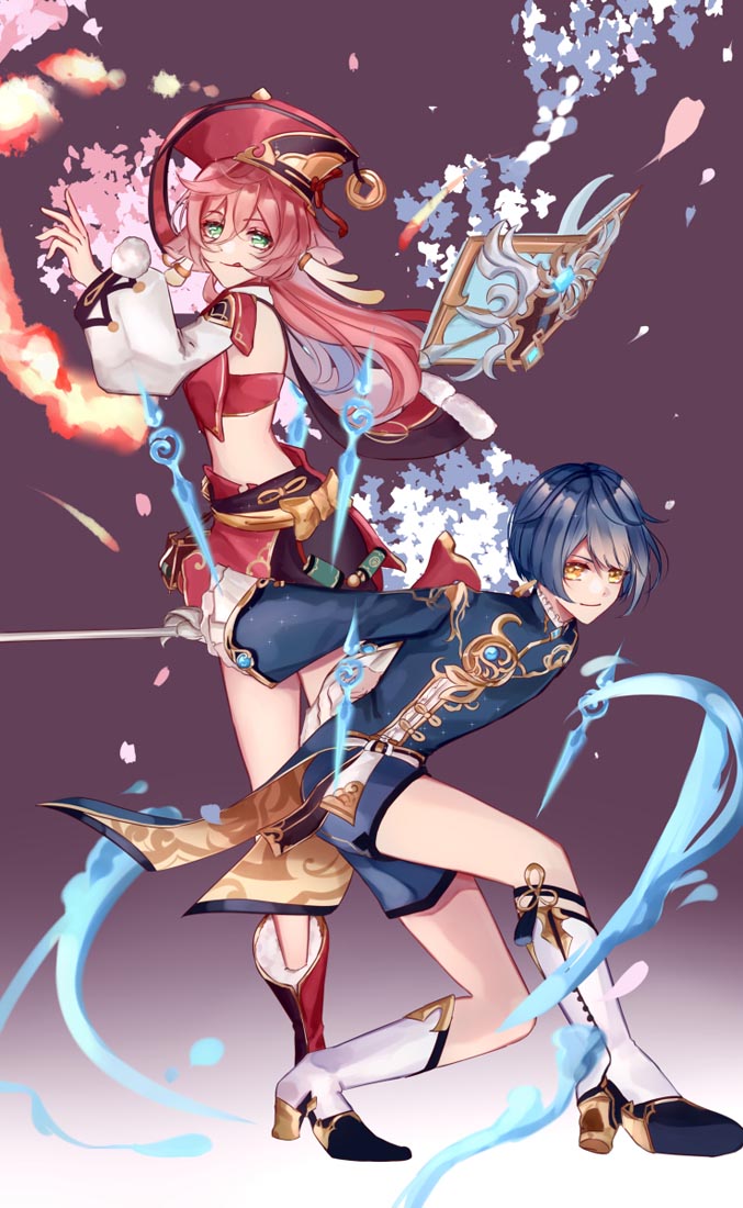 美少女同人图#晚安原神【211003】
