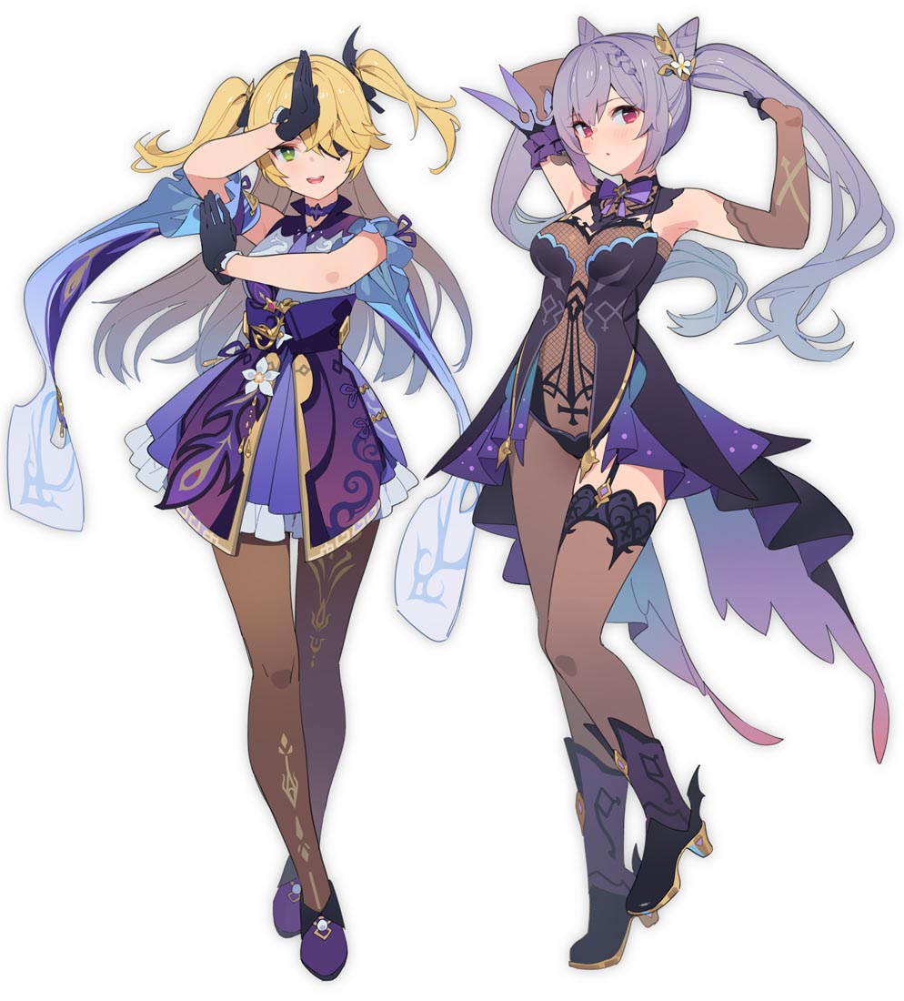 美少女同人图#晚安原神【211003】