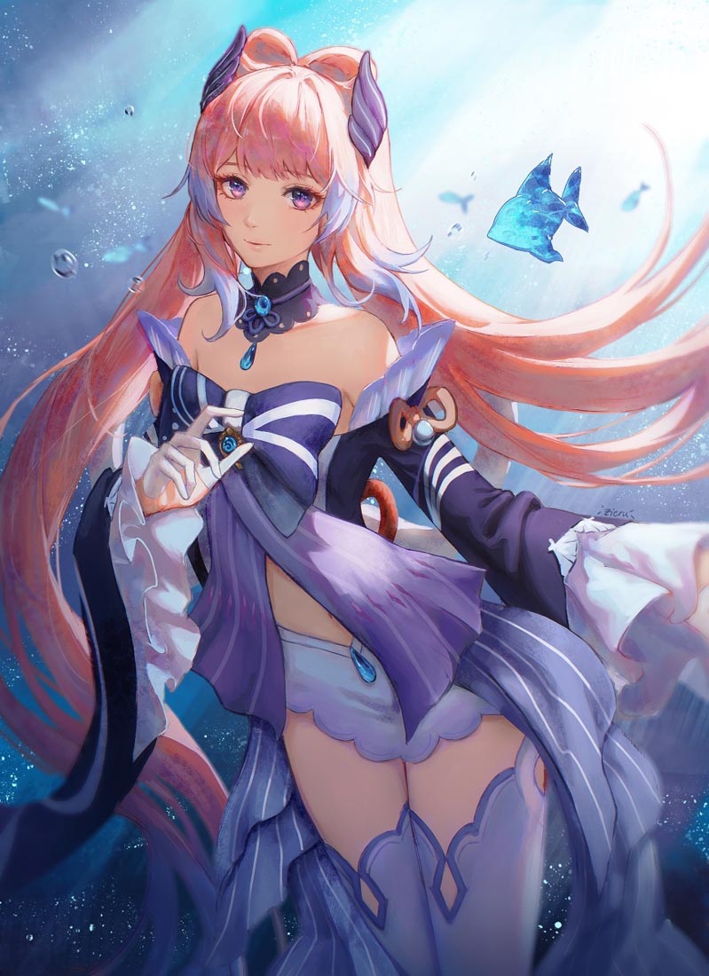 同人图#午安原神【211004】