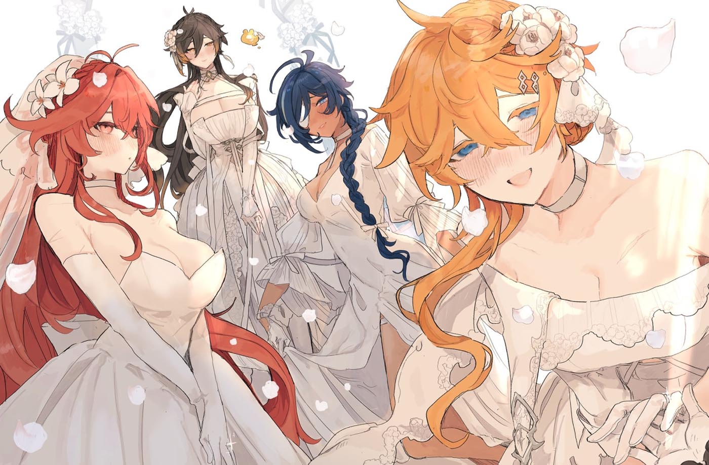 同人图#晚安原神【211006】