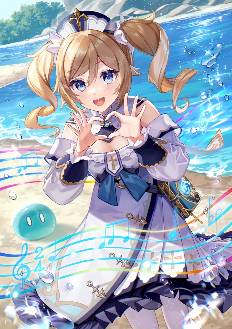 美少女同人插画#午安原神【211008】
