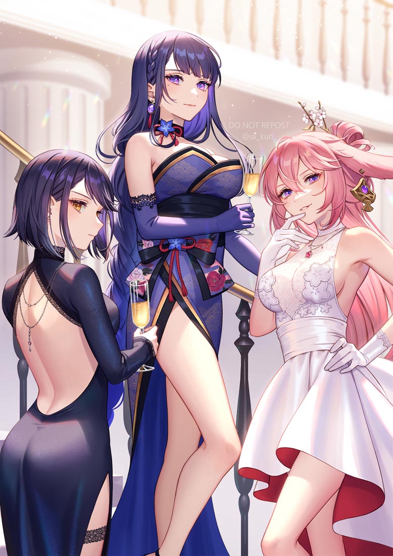 二次元美少女同人图#早安原神【211010】