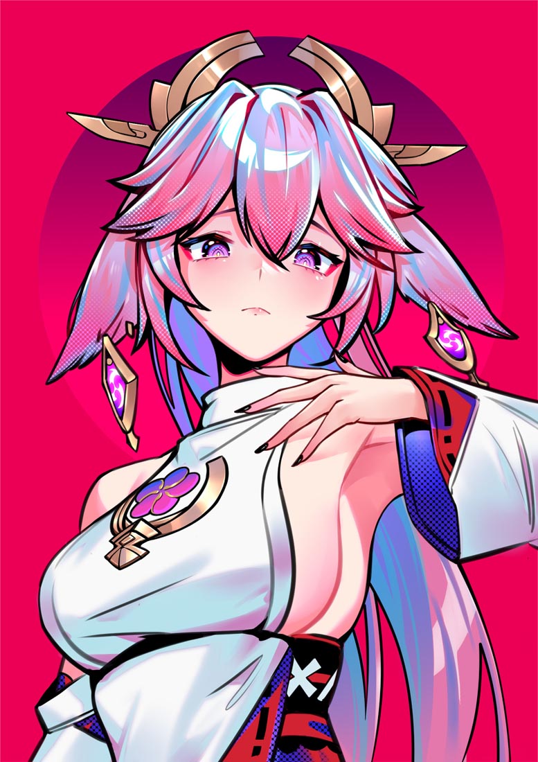 二次元美少女同人图#早安原神【211010】