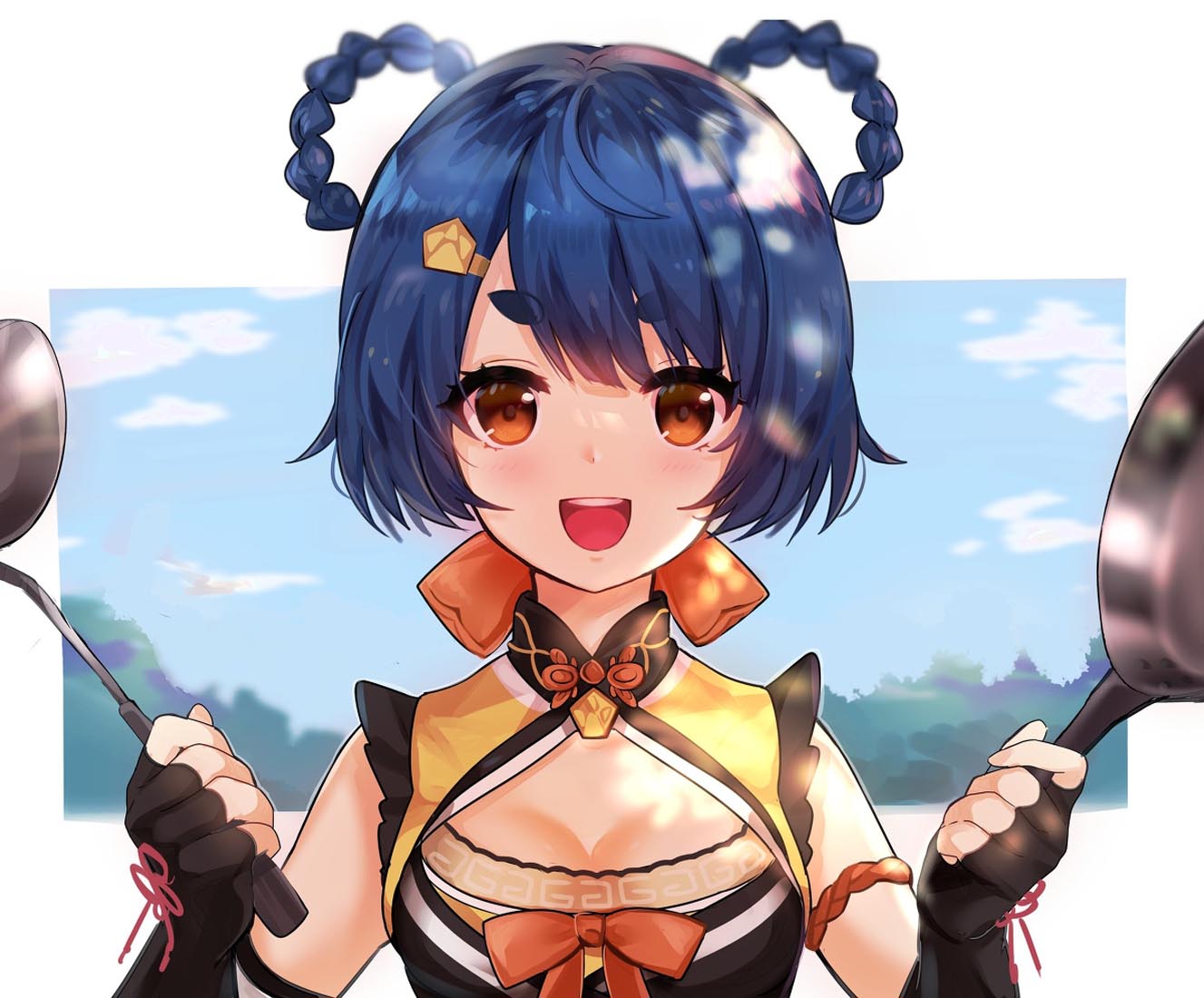 二次元美少女同人图#早安原神【211010】