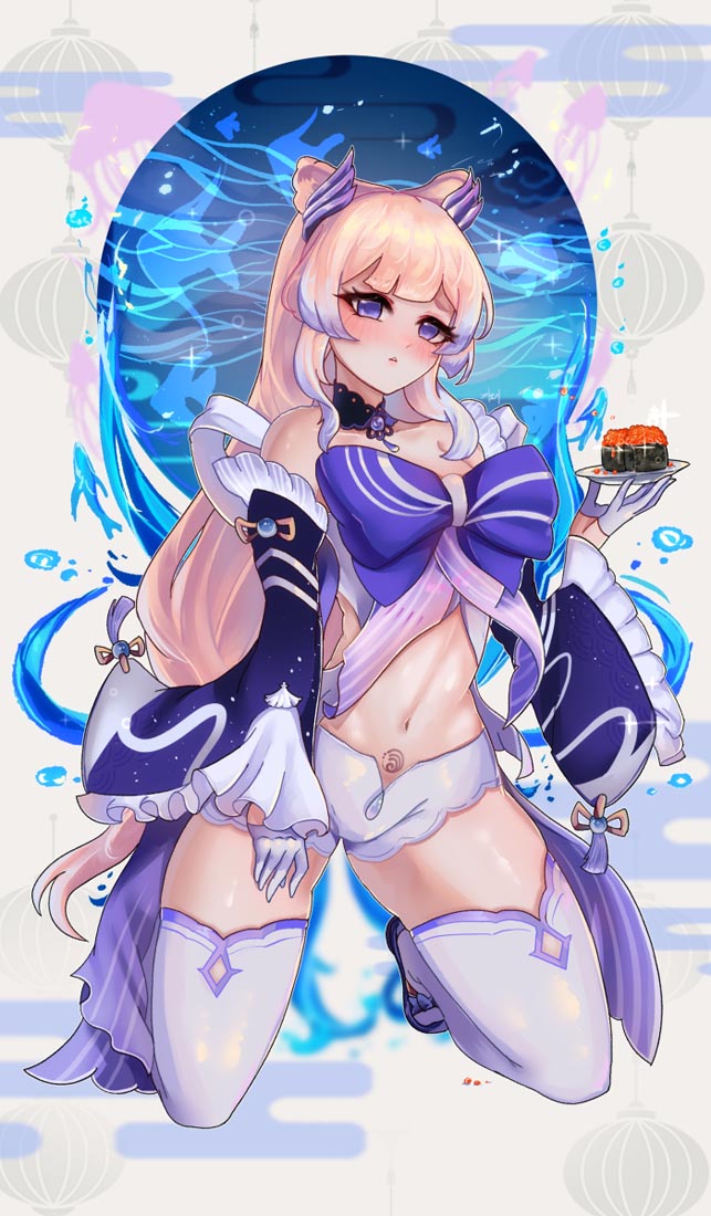 二次元美少女同人图#午安原神【211012】