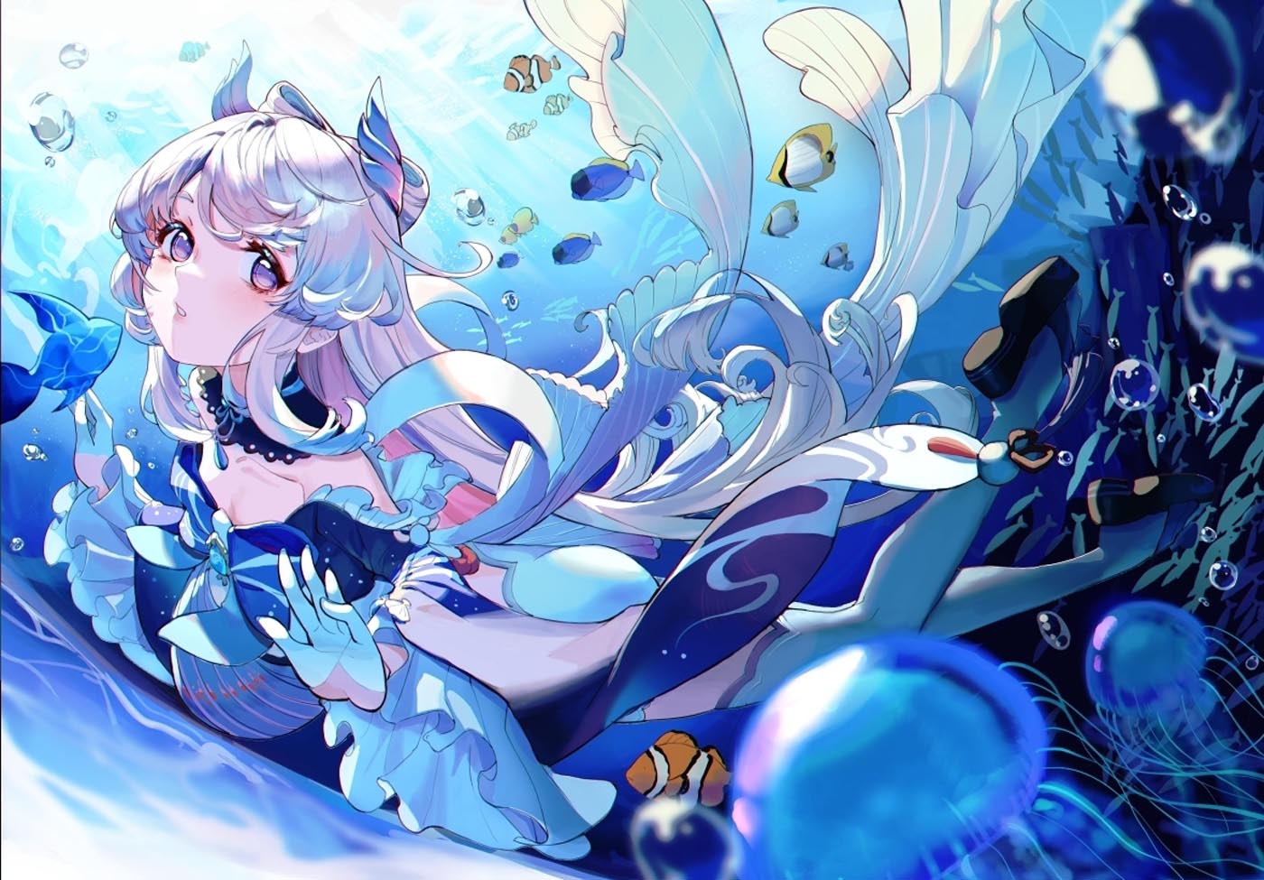二次元美少女同人图#午安原神【211012】