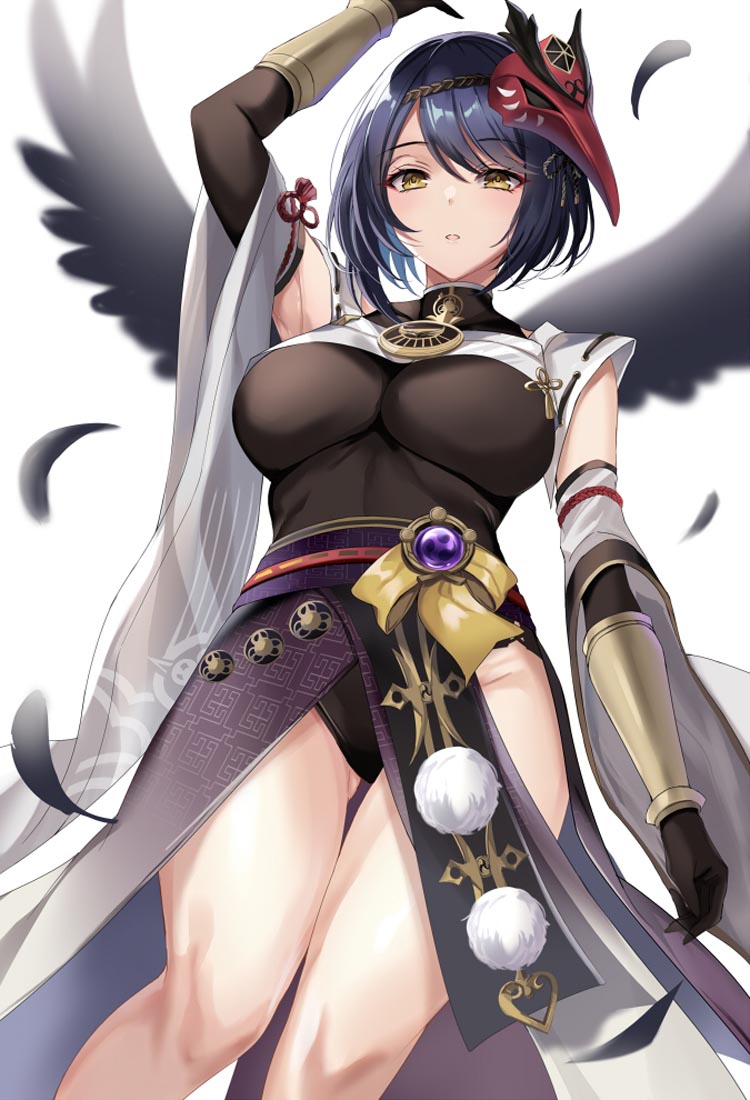 二次元美少女同人图#晚安原神【211012】