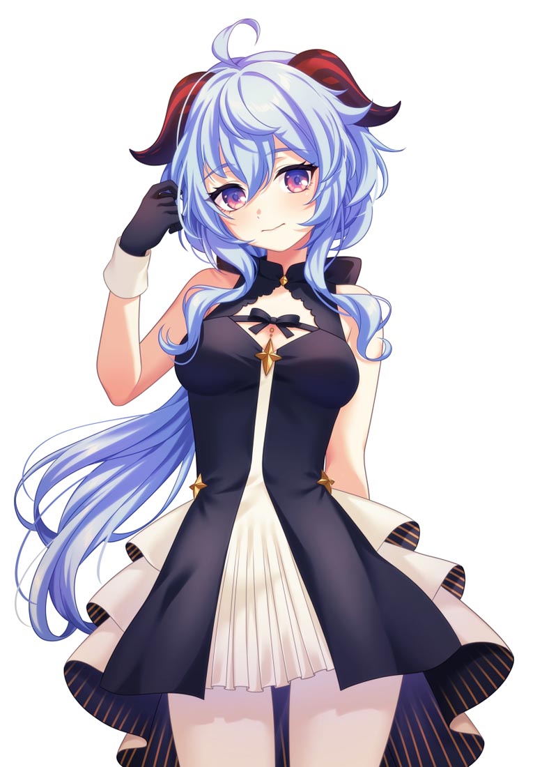 二次元美少女同人图#晚安原神【211012】