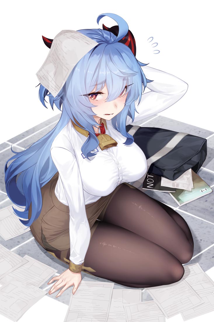 P站二次元同人图#晚安原神【211013】