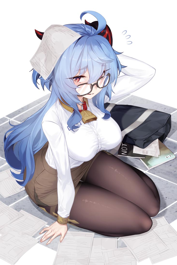 P站二次元同人图#晚安原神【211013】