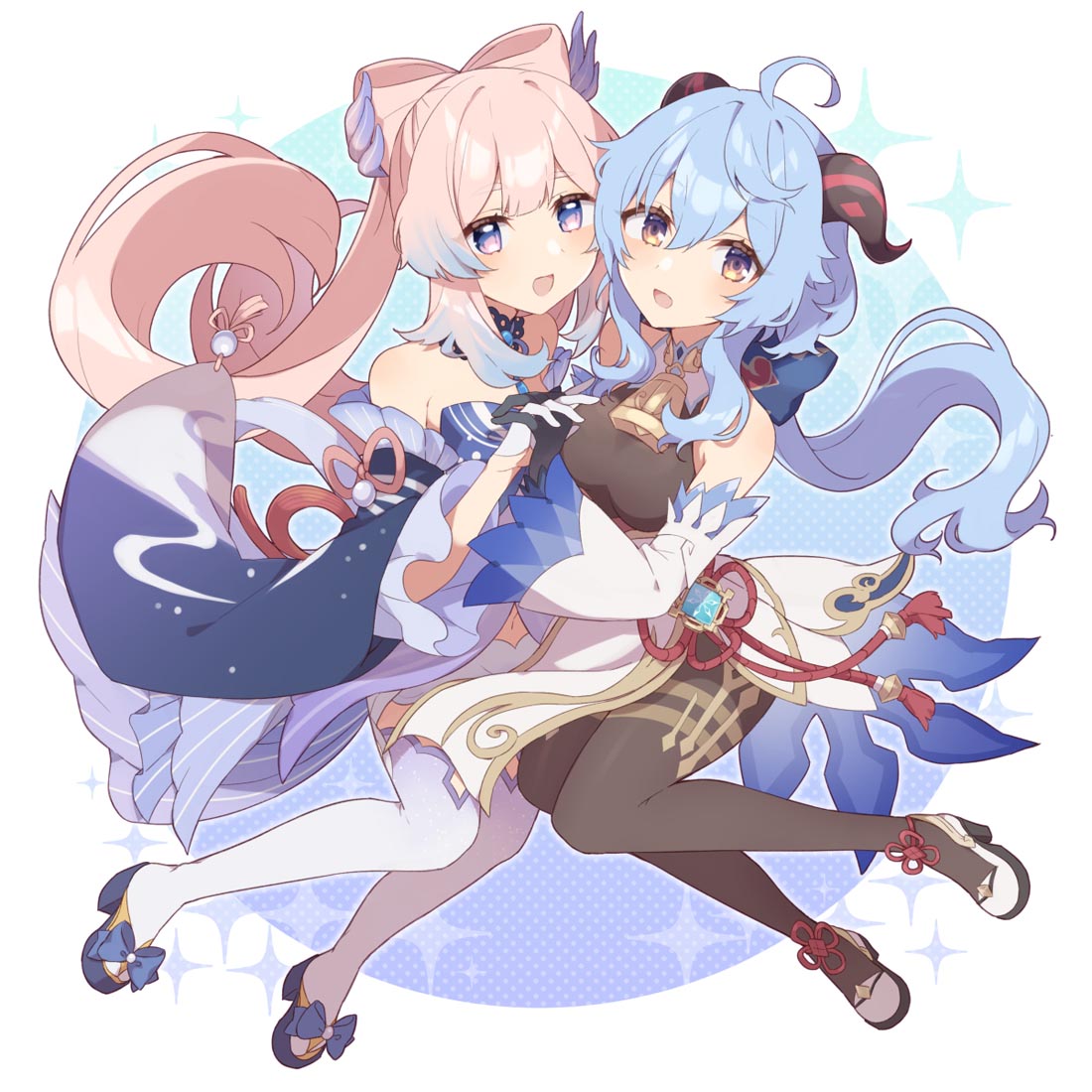 P站二次元同人图#晚安原神【211015】