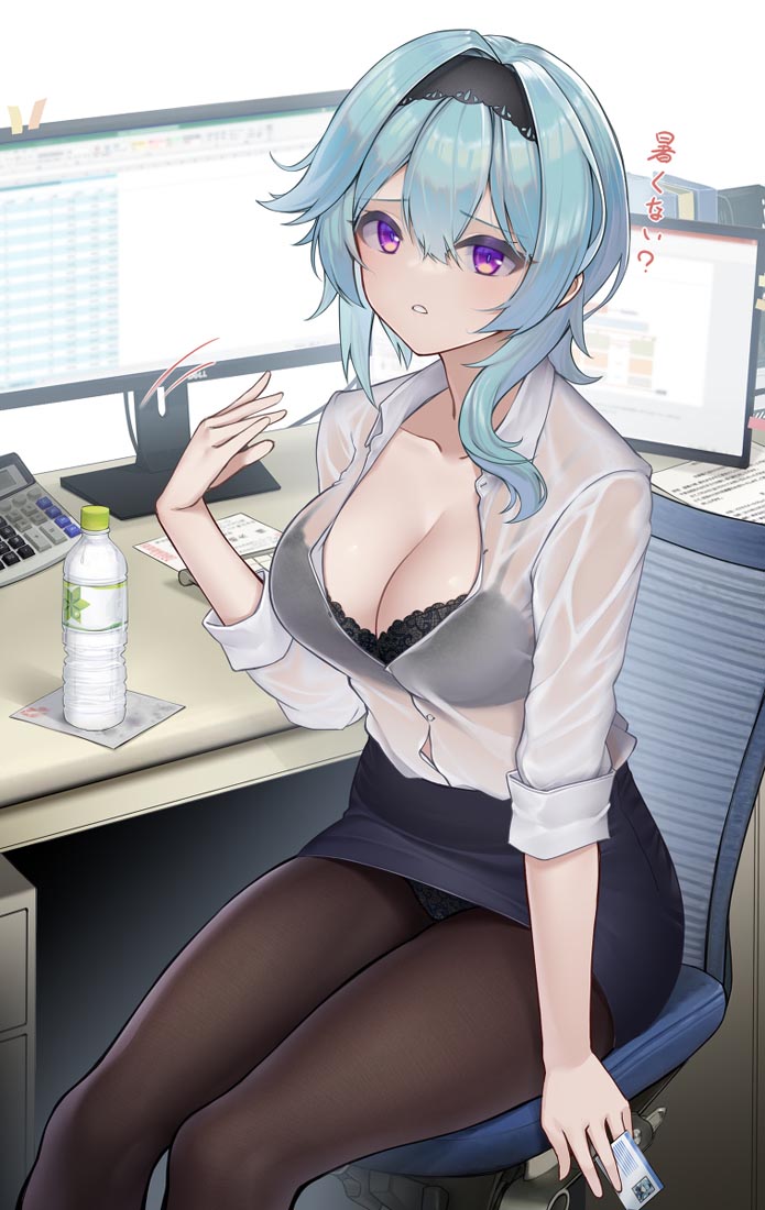 P站二次元同人图#晚安原神【211015】