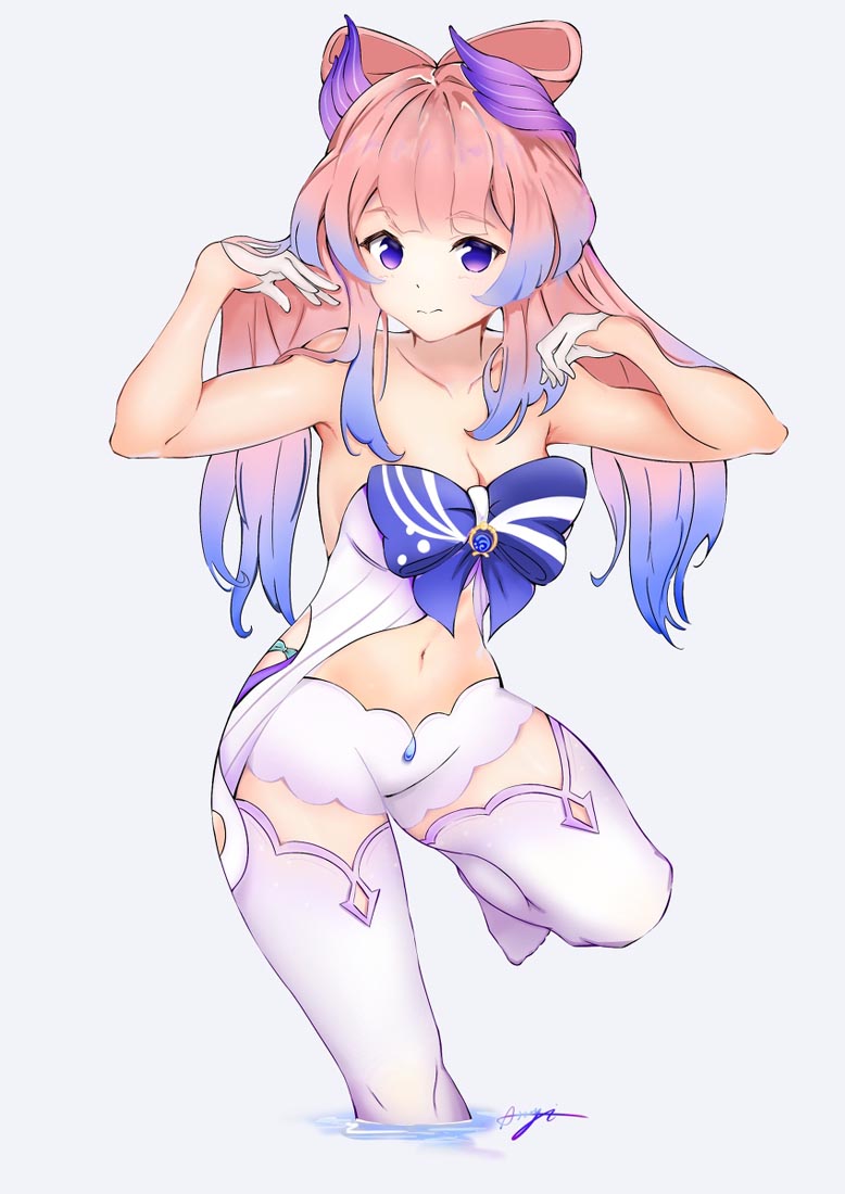 P站二次元同人图#晚安原神【211015】