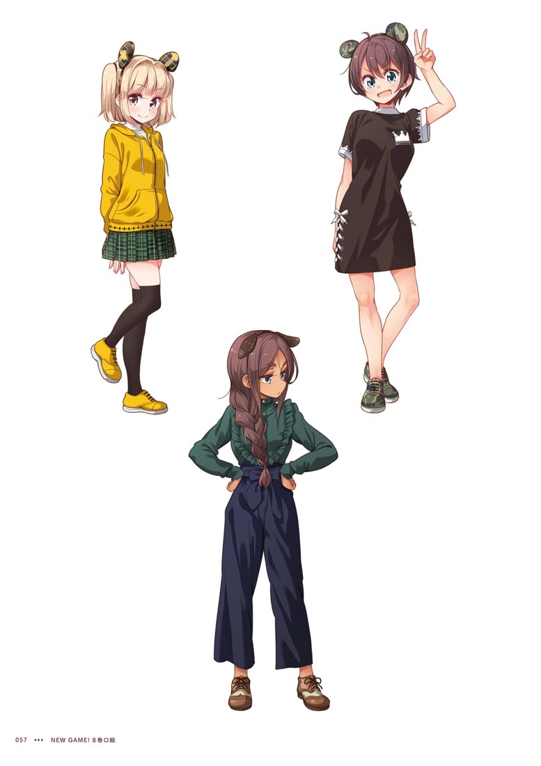 精美画集：【NEW GAME！画集 NEXT GAME！！】