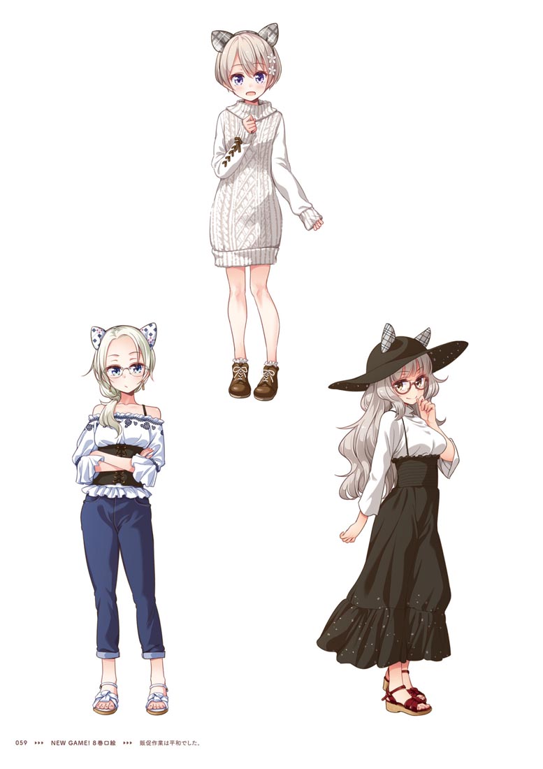 精美画集：【NEW GAME！画集 NEXT GAME！！】