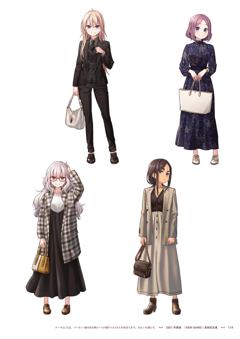 精美画集：【NEW GAME！画集 NEXT GAME！！】