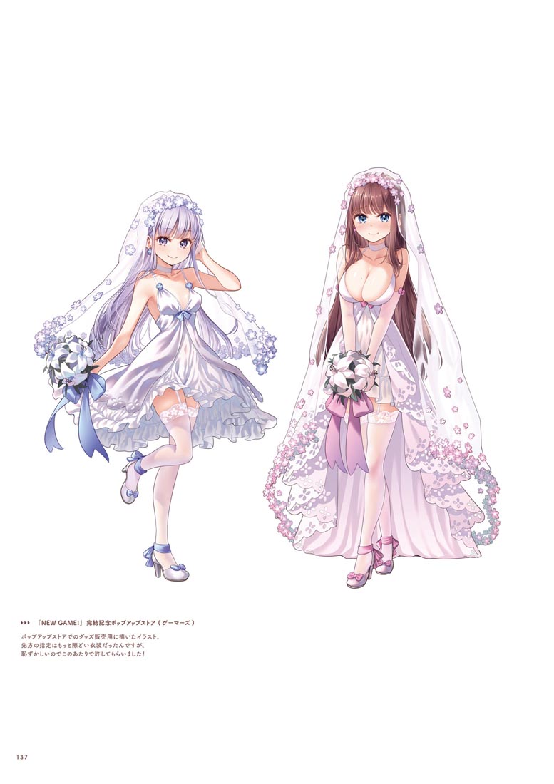 精美画集：【NEW GAME！画集 NEXT GAME！！】