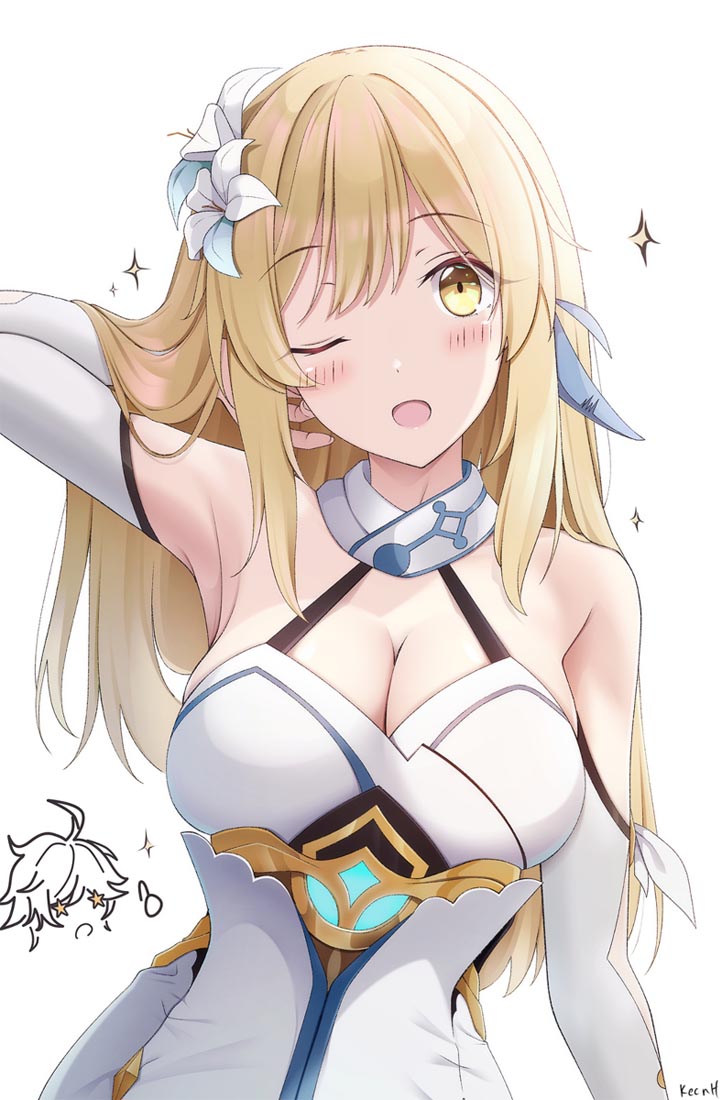 Pixiv二次元插画#午安原神【211017】