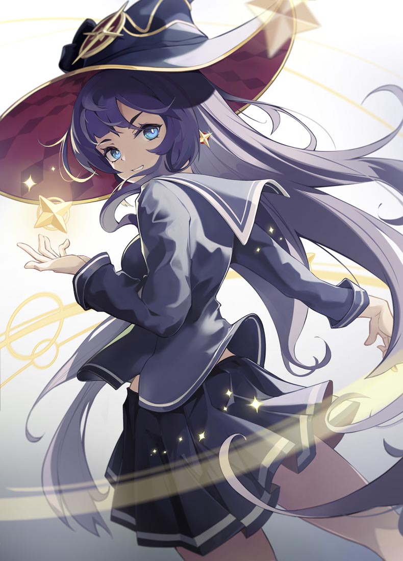 Pixiv二次元插画#晚安原神【211017】
