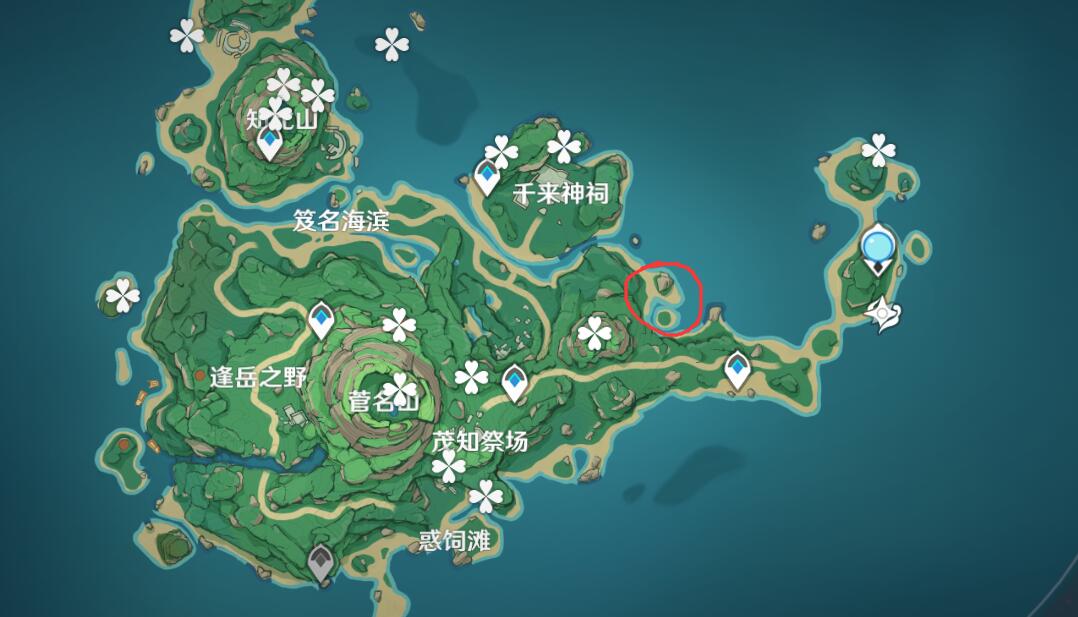 原神攻略：稻妻 鹤观岛—4个雷灵宝箱 解密方法