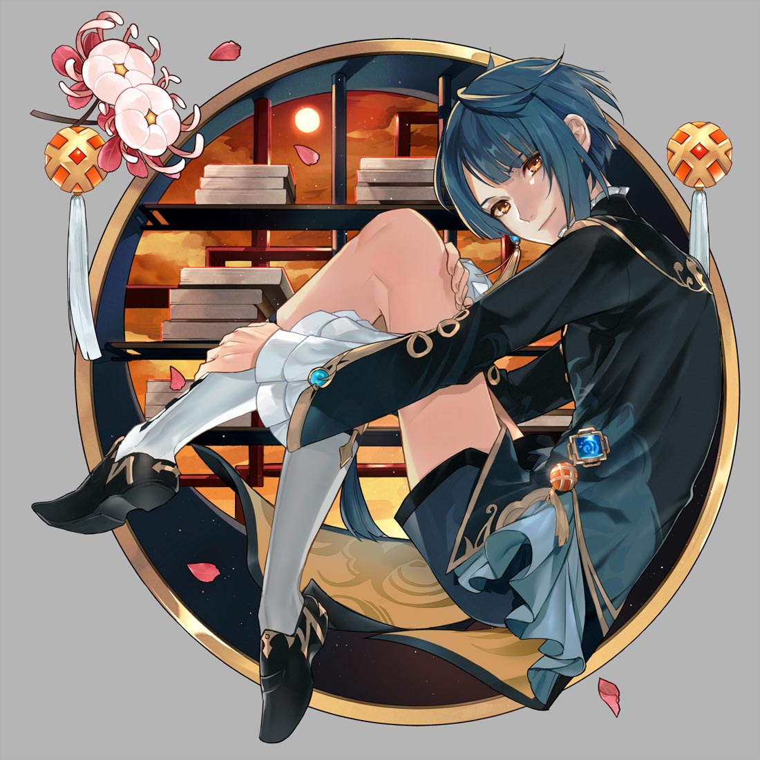游戏同人插画#午安原神【211023】
