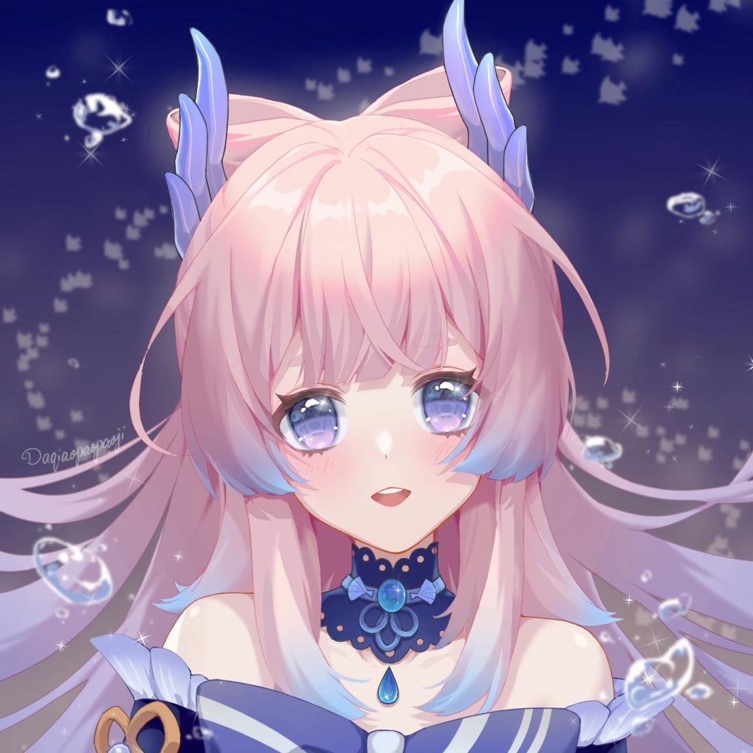 Pixiv插画精选#晚安原神【211028】