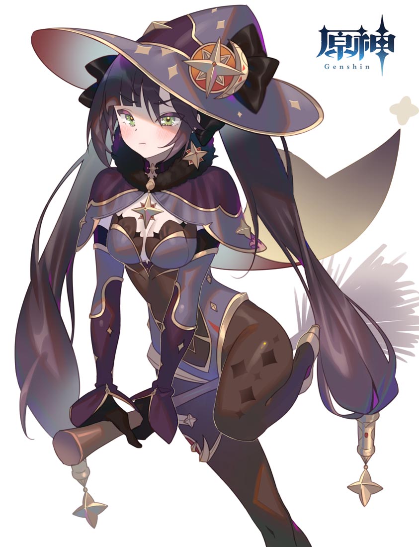 二次元美少女插画#晚安原神【211102】