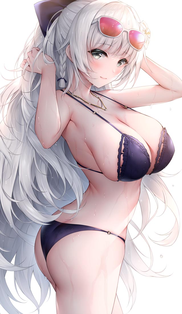 每日好图：碧蓝航线#二次元美乳插画【画师：おゆわり】