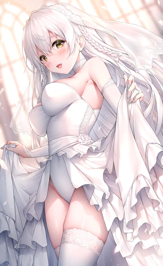 每日好图：碧蓝航线#二次元美乳插画【画师：おゆわり】