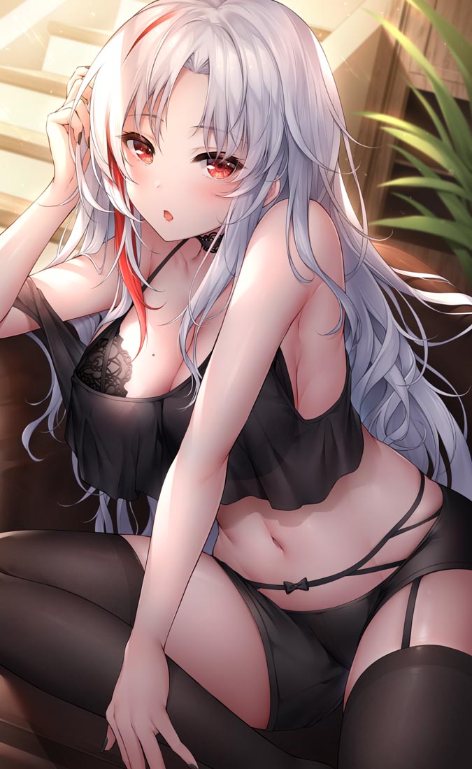 每日好图：碧蓝航线#二次元美乳插画【画师：おゆわり】