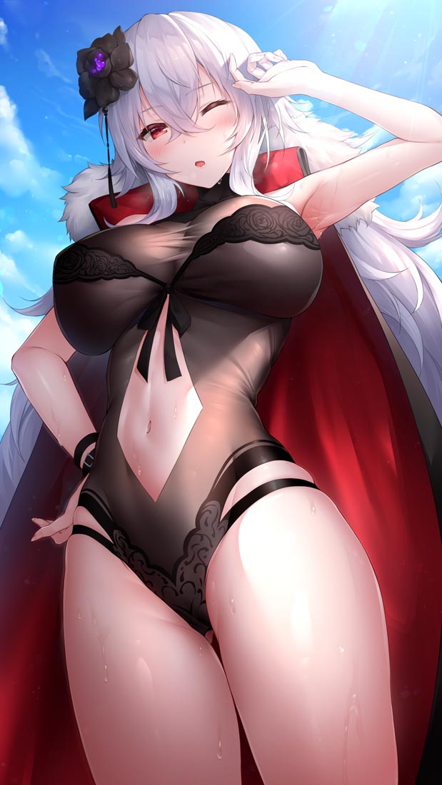 每日好图：碧蓝航线#二次元美乳插画【画师：おゆわり】