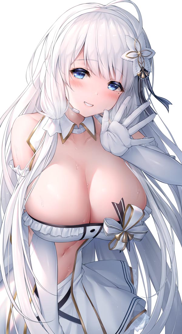 每日好图：碧蓝航线#二次元美乳插画【画师：おゆわり】