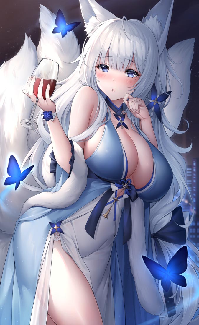 每日好图：碧蓝航线#二次元美乳插画【画师：おゆわり】