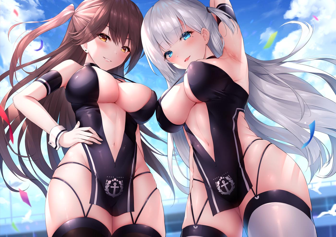 每日好图：碧蓝航线#二次元美乳插画【画师：おゆわり】